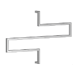 TOALHEIRO CASCAVEL INOX POLIDO