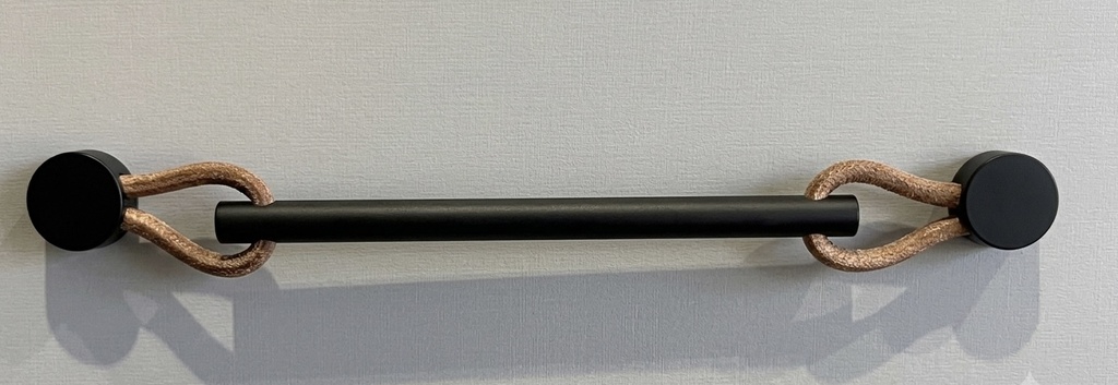 PUX ORIENTE 224MM COURO MARROM/ PRETO ZP1800.24