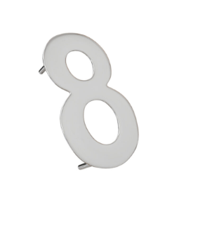 [0000002377388] ALGARISMO "8" INOX POLIDO IL-ALG-200-INX