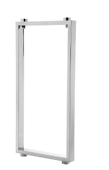[0000002574900] PE DE MESA RETANG 35X 75CM P/VIDRO INOX POLIDO