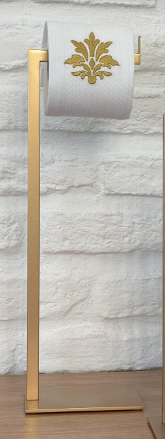 [0000002578270] PORTA-PAPEL SIMPLES LINEA INOX GOLD