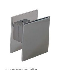 [0000002574369] PUX DUPLO QUADRA 4" INOX ESCOVADO