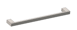 [0000002577977] TOALHEIRO SIMPLES TINA 600MM  INOX ESCOVADO