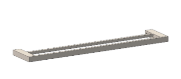 [0000002580088] TOALHEIRO DUPLO TINA 600MM POLIDO